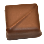 Pâte de fruits passion, praliné amande feuilleté (sulfite, lait, blé, orge, lécithine de soja, fruits à coque)